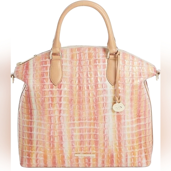 🔹BRAHMIN🔹️ Melbourne Large Duxbury Satchel Multi Royalton +Veronica Wallet Set - Picture 2 of 14